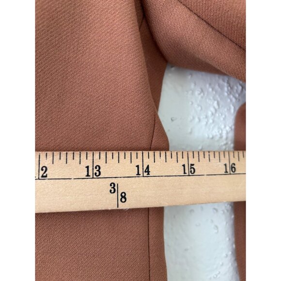 J.Crew Parke Bi Stretch Blazer Jacket Camel Brown Career Work Business Preppy - Picture 6 of 11